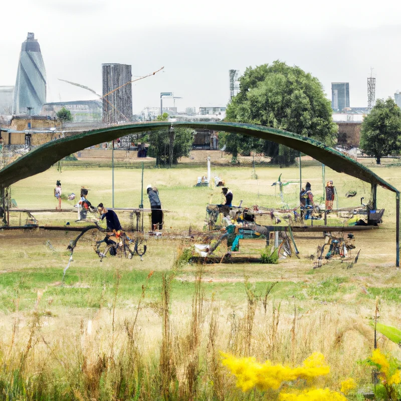 Burgess Park: BMX, fishing and BBQ in the heart of Southwark