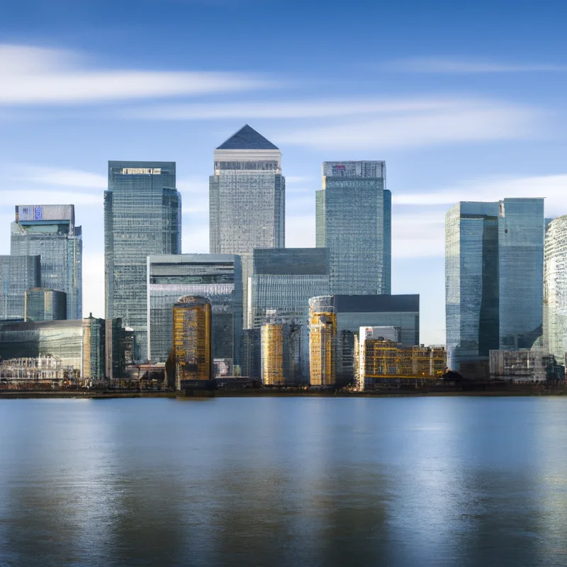 Canary Wharf: London's new skyline and financial hub on the water