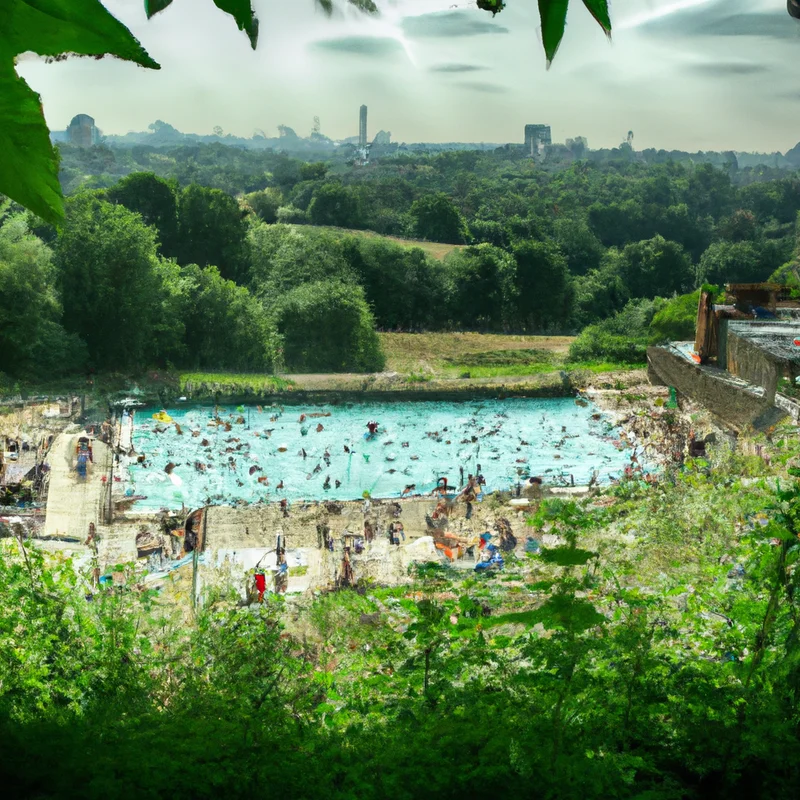 Hampstead Heath: swimming in natural pools overlooking London