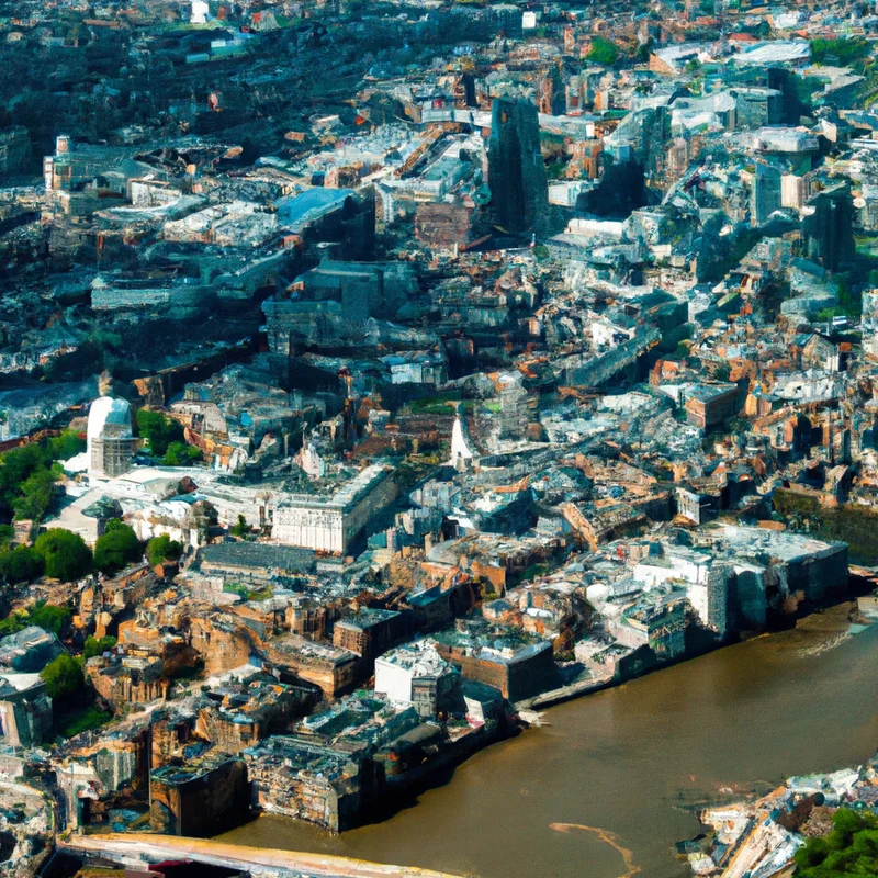 Helicopter flight over London: Aerial tour of the most famous landmarks of the capital