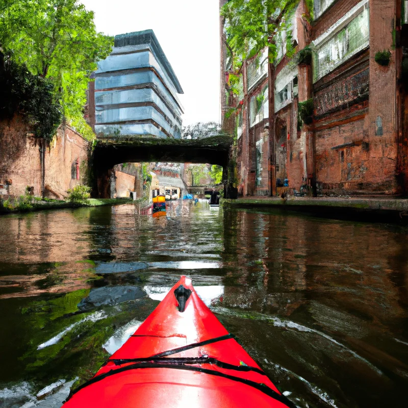 Kayaking on the Regent's Canal: London seen from the water, from Camden to Little Venice