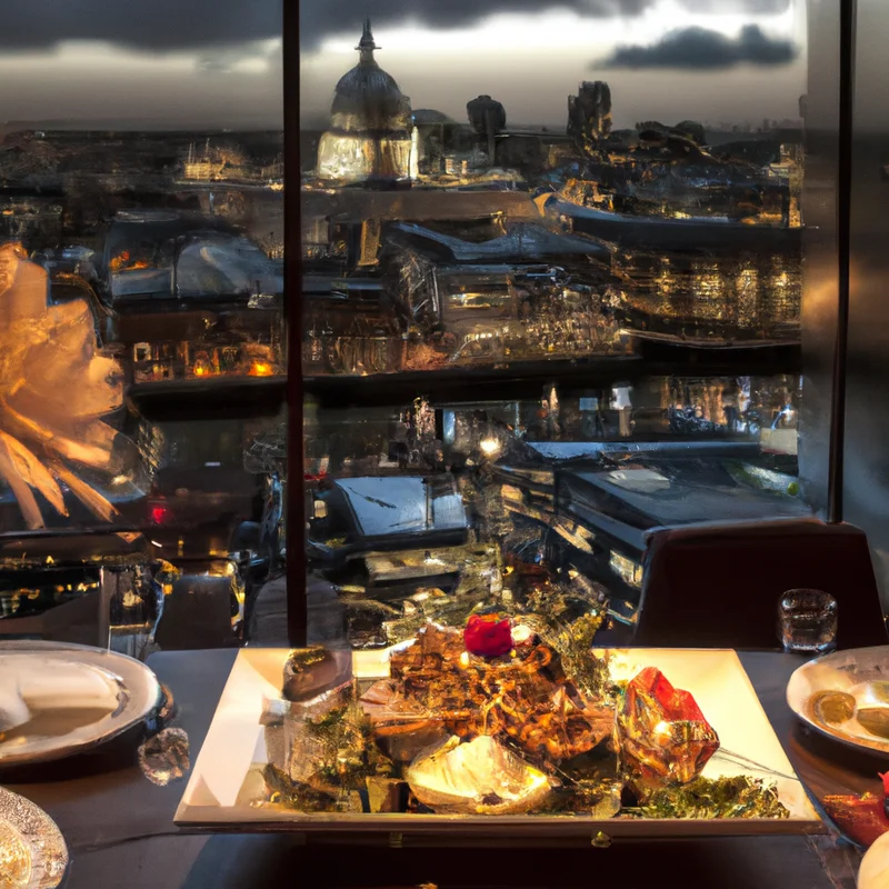 London's panoramic restaurants: dinner with breathtaking views of the city