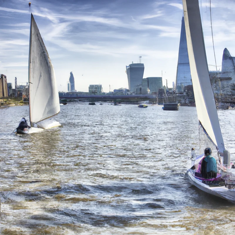 Thames Sailing Tour: Urban sailing in the heart of London