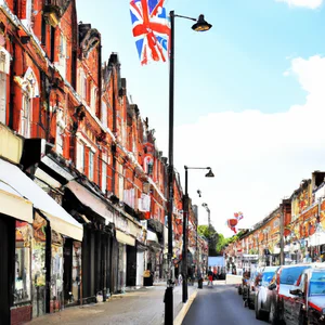 Hampstead High Street: Shopping in a village atmosphere in North London